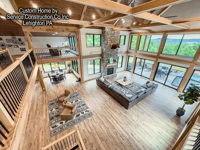 Custom Home Builder Lehighton PA Poconos Service Construction Co Inc